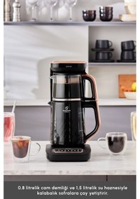 Resim Karaca Robotea Pro Quartz 4 in 1 Konuşan Çay Makinesi 