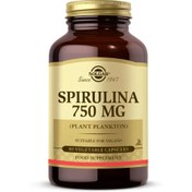 Resim SOLGAR Spirulina 750mg 80 Tablet 
