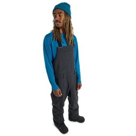 Resim Burton Snowdial Bib Pants Erkek Siyah Snowboard Pantolonu 
