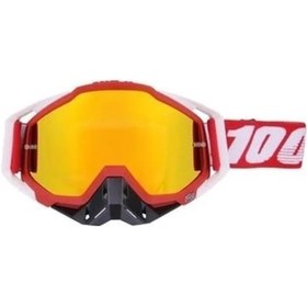 Resim Ranyeek Motosiklet Off-road Gözlükleri - Darbeye Dayanıklı Asetat Çerçeve, Uv 400 Koruma Polikarbon Lens, Anti-buğulama, Elastik Kayışlı Diğer 