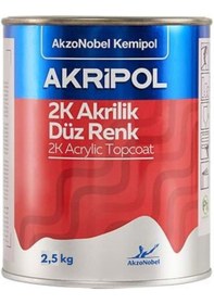 Resim Akzonobel Toyota 040/L Super Whıte 2 Beyaz 2k Akrilik Oto Boyası 2,5 