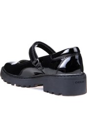 Resim Geox Kız Çocuk Siyah Casey Deri Maskülen Ayakkabı J6420p000hhc9999 