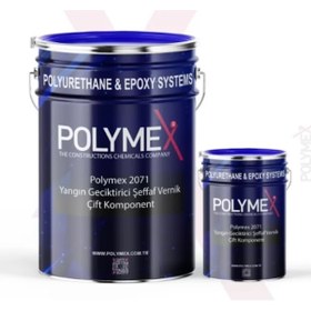 Resim Polymex P-2071 Yangın Geciktirici Şeffaf Vernik 