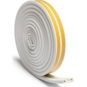 Resim İlk Yağ Store Acord Kapı Bantı ve Pencere Fitili Bandı Yapışkanlı 2 x 10=20 mt - Beyaz 