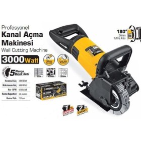 Resim Sgs 5300 Kanal Açma Makinesi 3000 Watt 