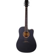 Resim Fenix DA120C-CBK Akustik Gitar (Siyah) 