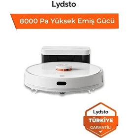 Resim Lydsto S1 D Max 8000 Pa Yapay Zeka Akıllı Robot Süpürge (Lydsto Türkiye Garantili) 