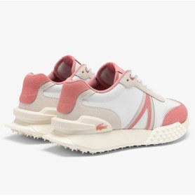 Resim Lacoste L-spin Deluxe Leather Womens Sneaker Hakiki Deri Kadın Günlük Spor Ayakkabı Beyaz Krem 