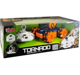 Resim Vardem Uzaktan Kumandalı Full Fonksiyon Şarjlı 2.4ghz Ufo Avcısı Akrobatik Tank Turuncu 666804 Turuncu - Siyah 