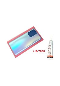 Resim Xiaomi Mi 11t Pro Mi 11t Arka Kapak Cam+b-7000 Mavi 