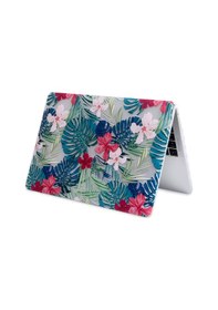 Resim Apple Uyumlu MacBook Pro 13inç M1-m2, Kılıf Flower01nl Type-c'li Model A2338 A2289 A2251 A1706-08 A1989 A2159 İle Yeşil 