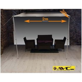 Resim MXO 2X3 MT ARAÇ YAN TENTE 