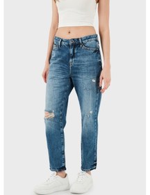 Resim Armani Exchange Kadın Kot Pantolon 3dyj16 Y16gz 05ek Mavi 