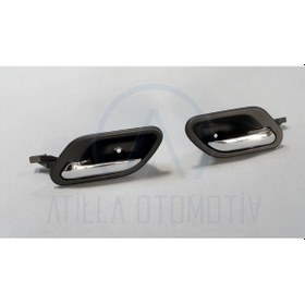Resim 2 X Bmw 5 Serisi E39 1995-2003 Kapi Iç Açma Kolu Seti Ön Sol-Sag 434792550 