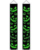 Resim Cadılar Bayramı Afişli Kapı Perdesi, Şık Hediye Dekorasyonu, Stil 6 - Yongtao 12+ 