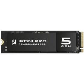 Resim Goodram IRDM PRO IRP-SSDPR-P54S-1K0-801 TB NVMe 11500/9000 MB/s Gen5 M.2 2280 SSD 