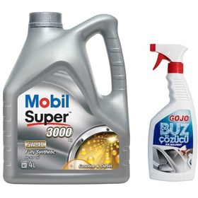 Resim Mobil Super 3000 X1 5W-40 Motor Yağı 4 L + Gojo Buz Çözücü 750 ML 