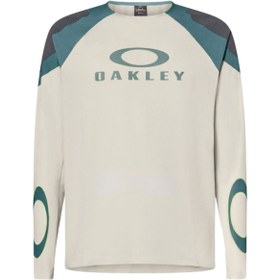 Resim Oakley Seeker Edge Ls Jersey Erkek Gri Tişört 