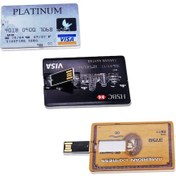 Resim Yeni Kredi Banka Kartı Usb Flash Sürücü 2.0 Özel Logo 4 Gb 8 Gb 16 Gb 32 Gb 128 White Card 64gb Diğer 