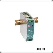 Resim Mean Well EDR-120-24 24VDC 5.0AMP Din Rail Power Supply 