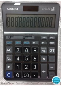 Resim Casio Df-120Fm 12 Hane Masaüstü Hesap Makinesi 