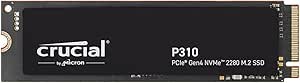 Resim Crucial P310 2tb M.2 2280 Nvme SSD Pcıe CT2000P310SSD8 7,100MB/S 6,000MB/S , 5 Yıl Garanti,gen 4 