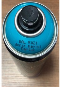 Resim Motip Carat Ral5021 Deniz Mavisi Parlak Sprey Boya 400 ML 
