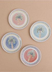 Resim The Mia Italian Summer Sosluk Çerezlik 4lü Set 10 Cm Çok Renkli 
