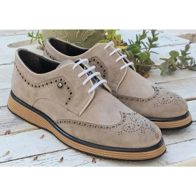 Resim Bags Shoes Pierre Cardin Pce-16533 Erkek Hakiki Süet Deri Premium Oxford Ayakkabı 