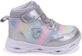 Resim Vicco Poni 946B25K430 Gümüş Ortopedik Işıklı Kız Bebe Spor Bot GÜMÜŞ 21 EU 