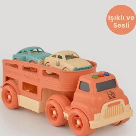 Resim Somon Sesli Ve Işıklı Taşıyıcı Tır Diğer 