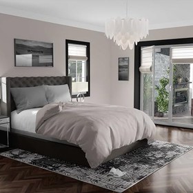 Resim Monnhein Yıkanabilir Halı ve Yolluk - Kaymaz Tabanlı Salon Halısı, Mutfak Halısı, Modern Dijital Baskı Tasarım (0238) 