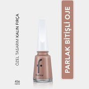 Resim Flormar Nail Enamel Yoğun Pigmentli Oje 456 Purr Cat 