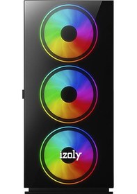 Resim Izoly ST00016 R5-3500X 32 GB 512 GB SSD 2060 8 GB Free Dos Masaüstü Oyuncu Bilgisayarı 