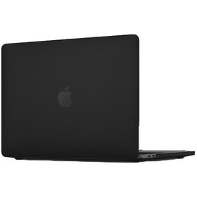 Resim Drnds Newface Apple Uyumlu MacBook Pro 16.2 2021 Apple Uyumlu MacBook Buzlu Kapak - Siyah 