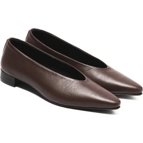 Resim Kadın Topuklu/ Stiletto MAR-25K-241-KAREN John May Koyu Kahve 