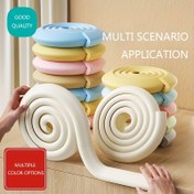 Resim L-şekilli Bebek Çarpışma Şeridi, Bebek Masası Köşe Çarpma Koruma Şeridi, Duvar Stickerı, Yumuşak Çanta Masa Pencere Merdiven Koruma Şeridi 