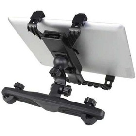 Resim Araç Içi Tablet Tutucu Koltuk Arkası Telefon Tablet Tutucu Dvd-C+-Siyah 