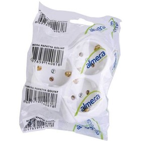 Resim Almera 3'lü Golyat Priz Alm-golyat 