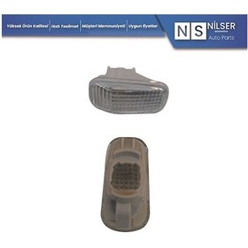 Resim Honda Civic Çamurluk Sinyal Sol-Sağ Uyumlu (Beyaz) 2003-2005 (1 ADET) 