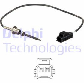 Resim Delphi TS30149 Egzoz Sıcaklık Sensörü Uyumlu S60 I 384 -V70 Mk II 285 -Xc70 Cross Country 295 -Xc90 I 275 