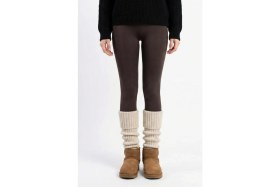 Resim Uncia Outdoors Premium Kışlık Kalın Örgü Triko Tozluk Çorap %100 Akrilik Leg Warmer Ayak Isıtıcı 