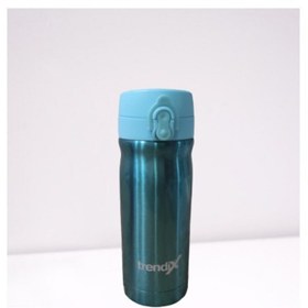 Resim Trendix Termos Metalik Çelik Içli Matara 350 Ml Turkuaz Mavi U1800-pm 