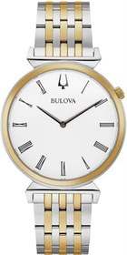 Resim Bulova Erkek Klasik Regatta Paslanmaz Çelik Bileklik Saat 