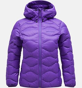 Resim Peak Performance Mor Kadın Kapüşon Yaka Mont G79620080_W Helium Down Hood Jacket 