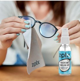 Resim Zolx 30ml Gözlük Camı Temizleme Kiti, Gözlük Temizleme, Gözlük Spreyi, Gözlük Bezi,temizleme, Ekran Temizleme, Tv Temizleme, Telefon Temizleme, Tablet Temizleme, Lcd Temizleme Sku: Smg8690010079350 