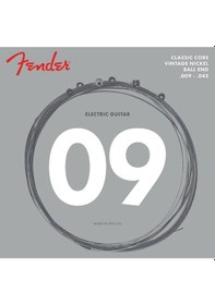 Resim Fender 155L Classic Core Vintage Nickel Ball End Electric Guitar 