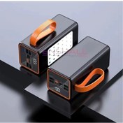 Resim Enshall Technology 50.000 Mah Led Aydınlatmalı Taşıma Askı Hızlı Şarj 22,5w Powerbank 4xusb Micro,lıghtnıng,typc Giriş 