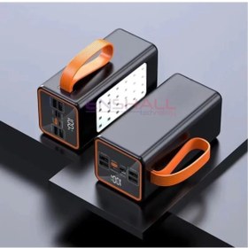 Resim Enshall Technology 50.000 Mah Led Aydınlatmalı Taşıma Askı Hızlı Şarj 22,5w Powerbank 4xusb Micro,lıghtnıng,typc Giriş 