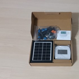 Resim WiFi akıllı sulama makinesi otomatik mikro-damla sulama sistemi bahçe tesisi sulama sulama zamanlayıcı kontrolörü 